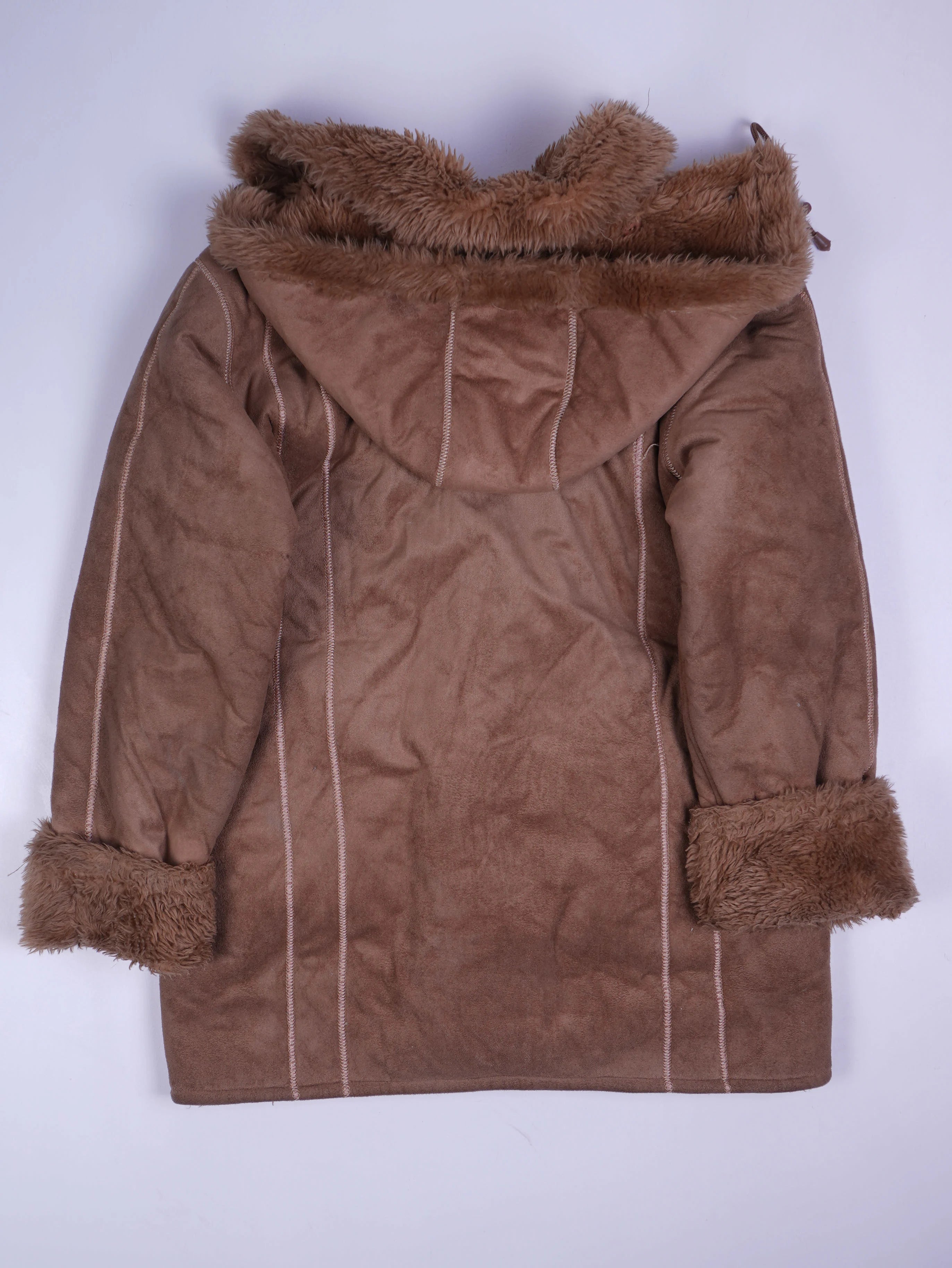 Vintage Mantel Braun