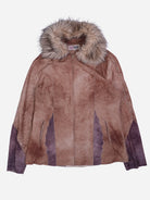 Vintage Lederjacke Braun