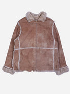 Vintage Felljacke Beige