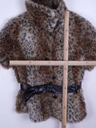 Vintage Felljacke Braun