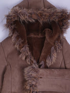 Vintage Felljacke Braun