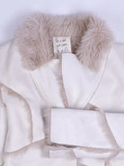 Vintage Felljacke Creme / Beige