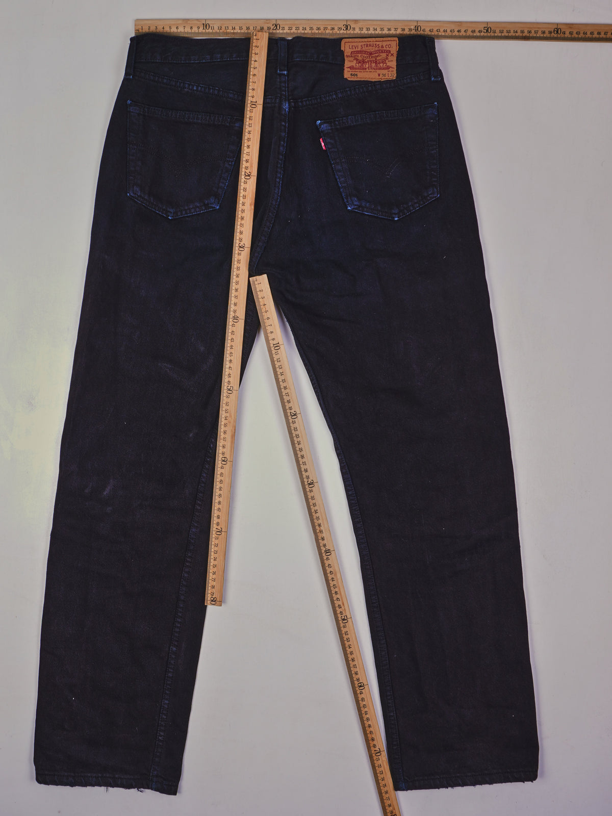 Levis 501 Straight Leg Jeans (W34)