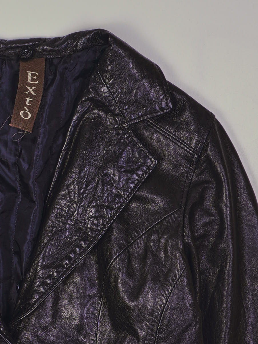 Vintage Lederjacke (L)