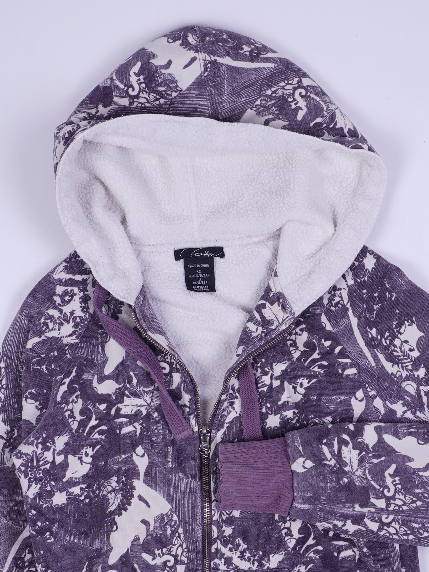 Vintage Zip Hoodie (S)