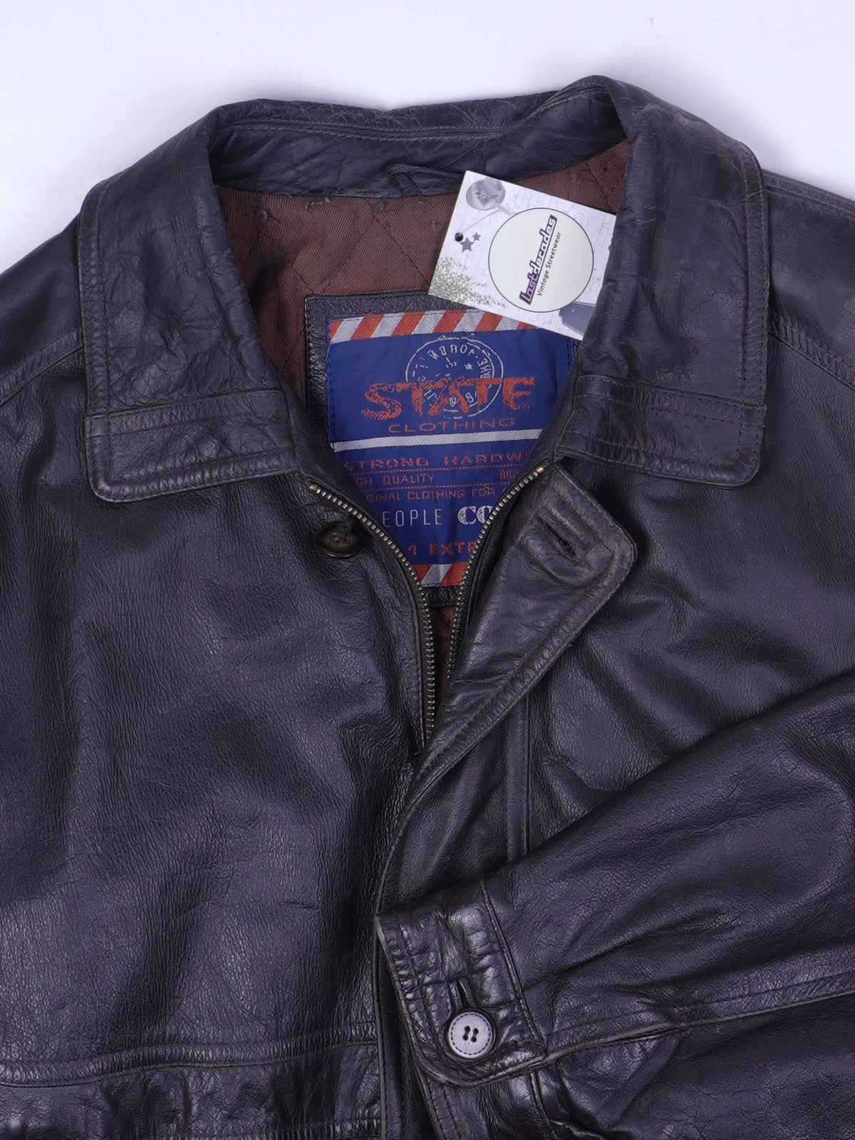 Vintage Lederjacke (L)