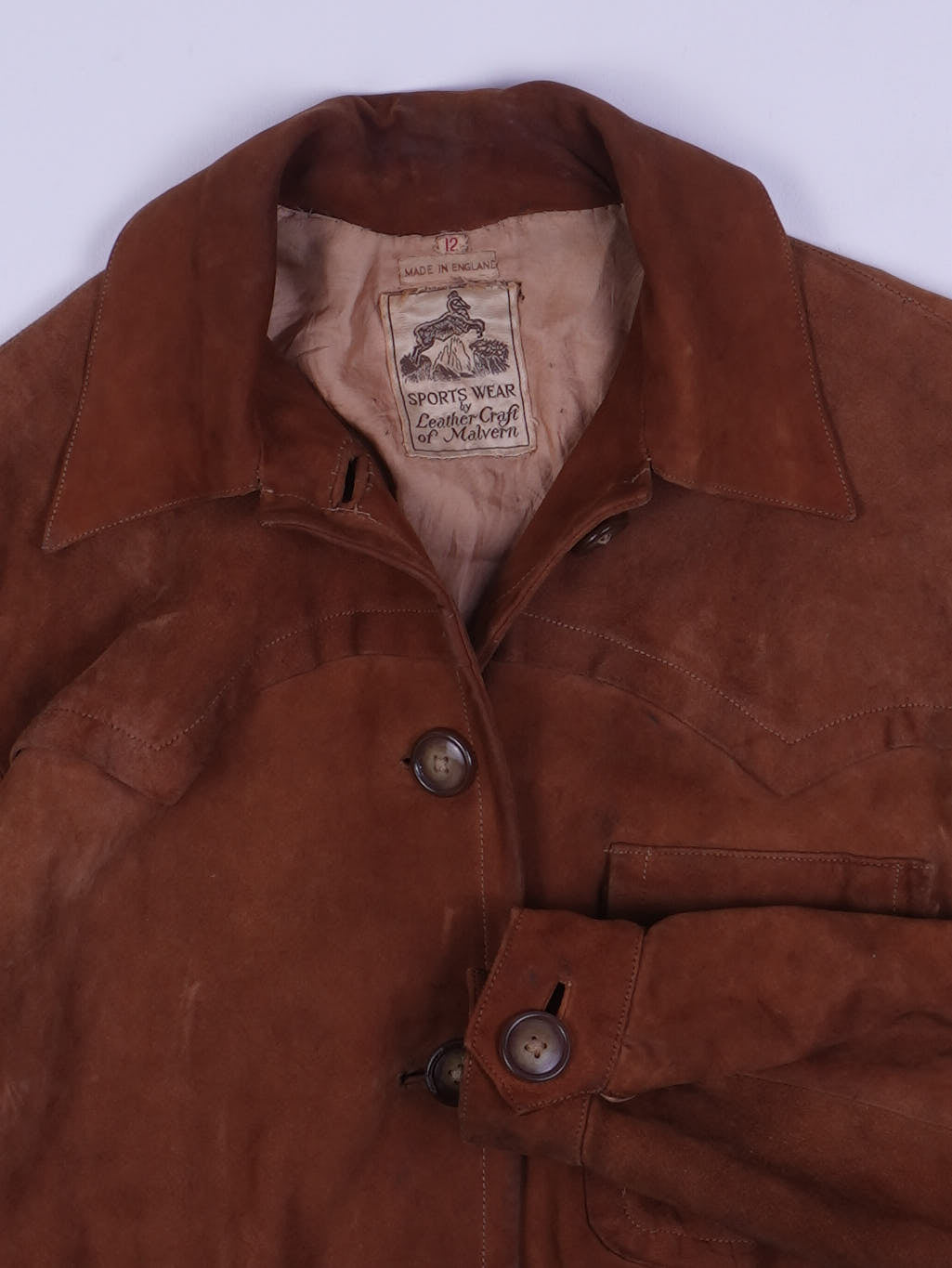 Vintage Lederjacke (S)