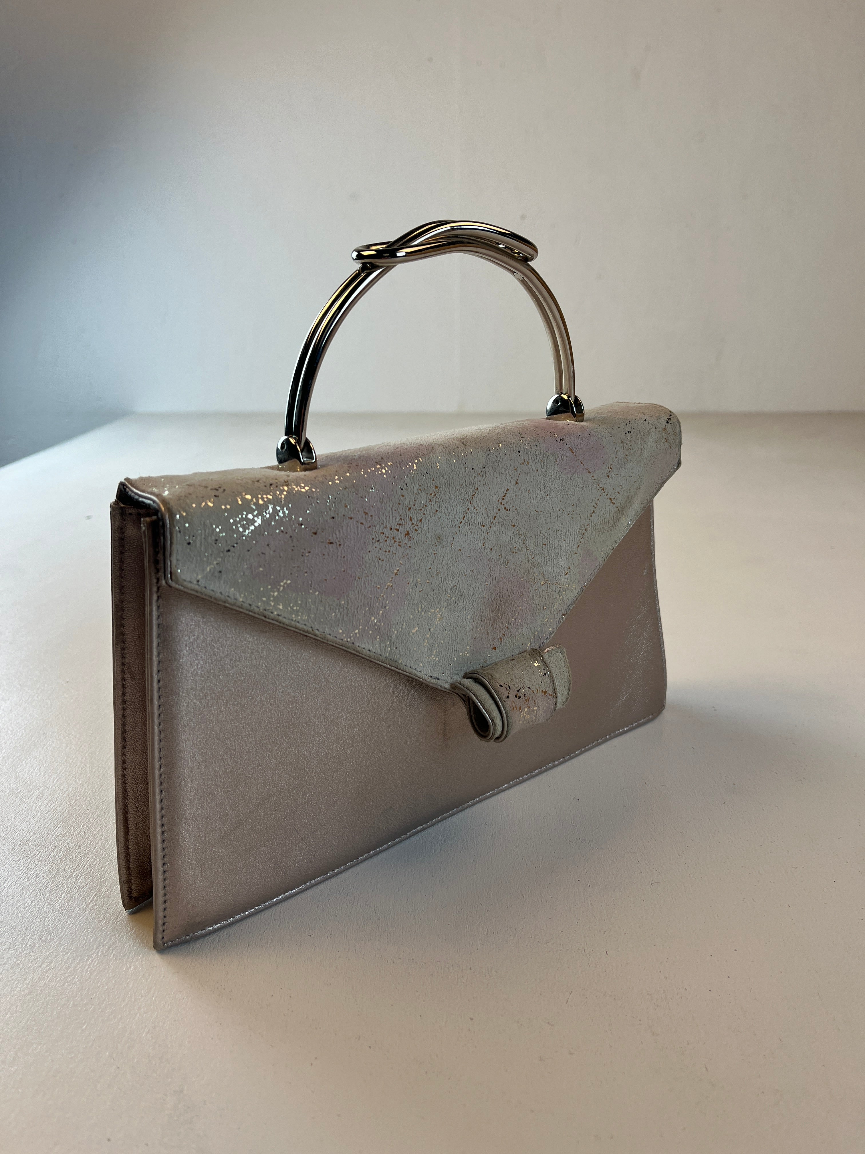 Vintage Tasche Silber