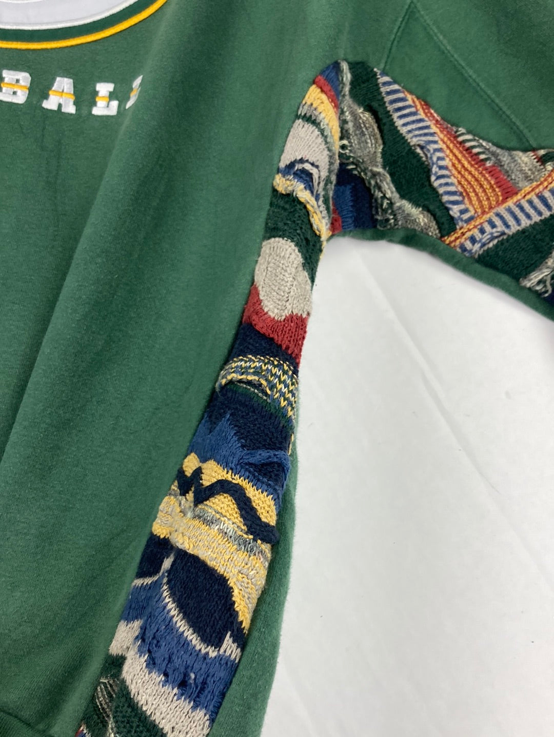 Greenbay Packers Reworked Sweater (M)