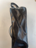 Patchwork Schulter Tasche Schwarz 90s