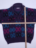 Vintage Half Button Sweater (M)