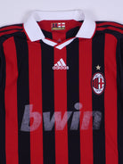 Adidas Ac Mailand Gilberto 30 2007/08 Heim Trikot (L)