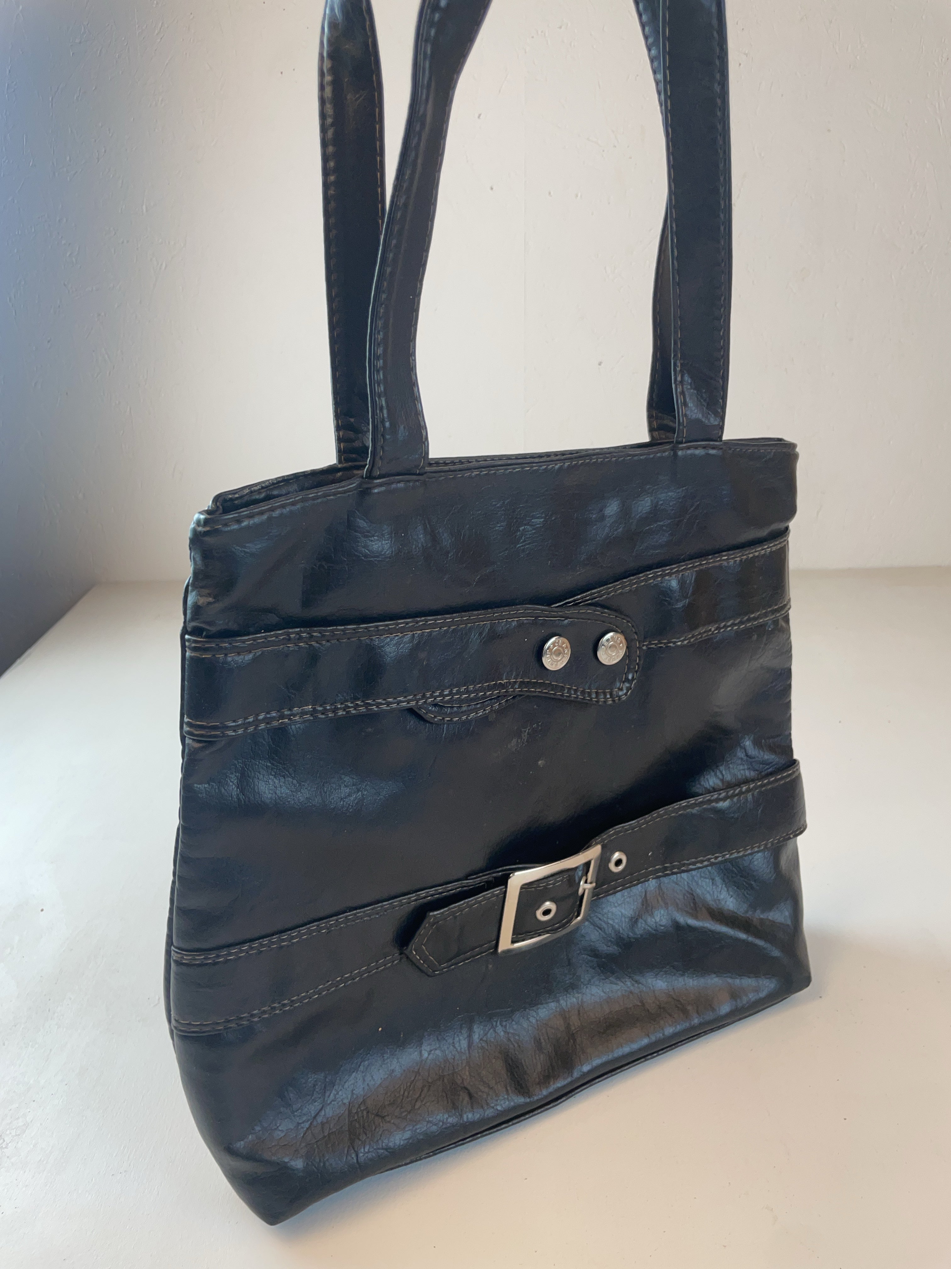 Schulter Tasche Schwarz Y2k