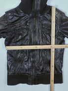 Vintage Lederjacke (XS)