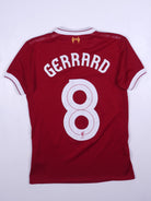 New Balance Liverpool Gerrard 8 2017/18 Heim Trikot (S)