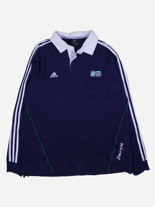 Adidas Rugby World Cup 2007 Polo Longsleeve (L)