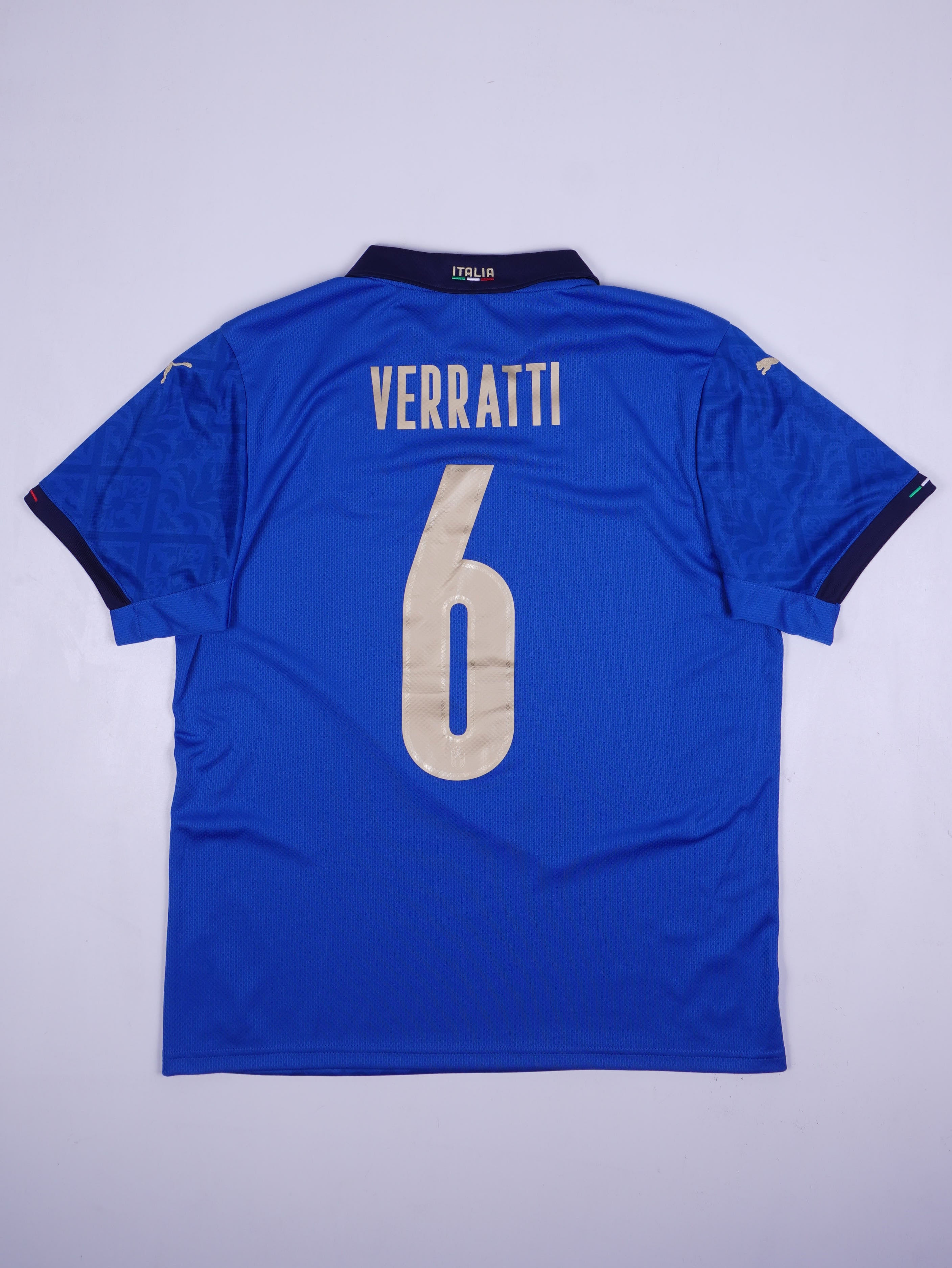 Puma Italien Marco Verratti 6 2020 Heim Trikot (L)