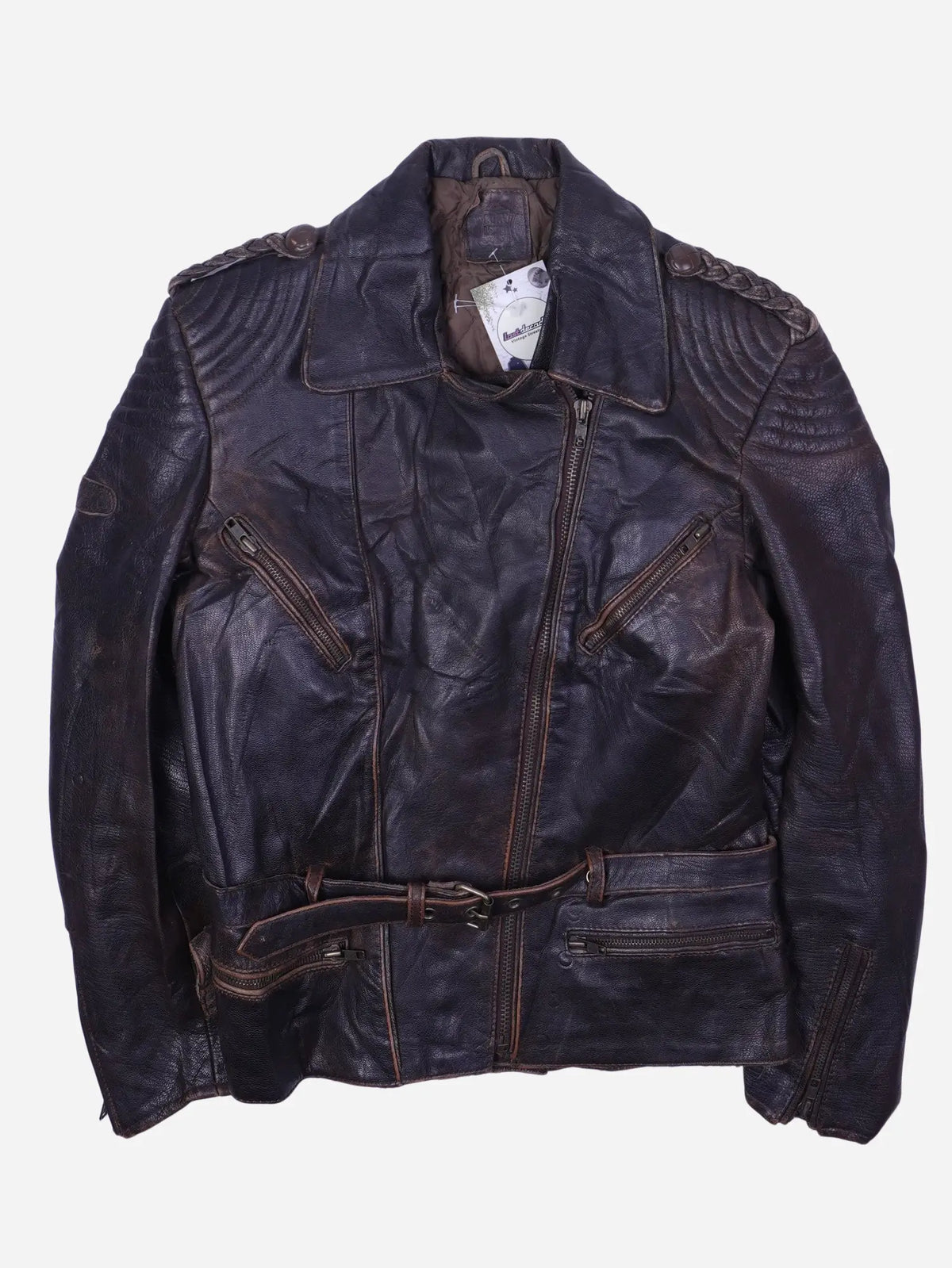 Vintage Lederjacke (XS)