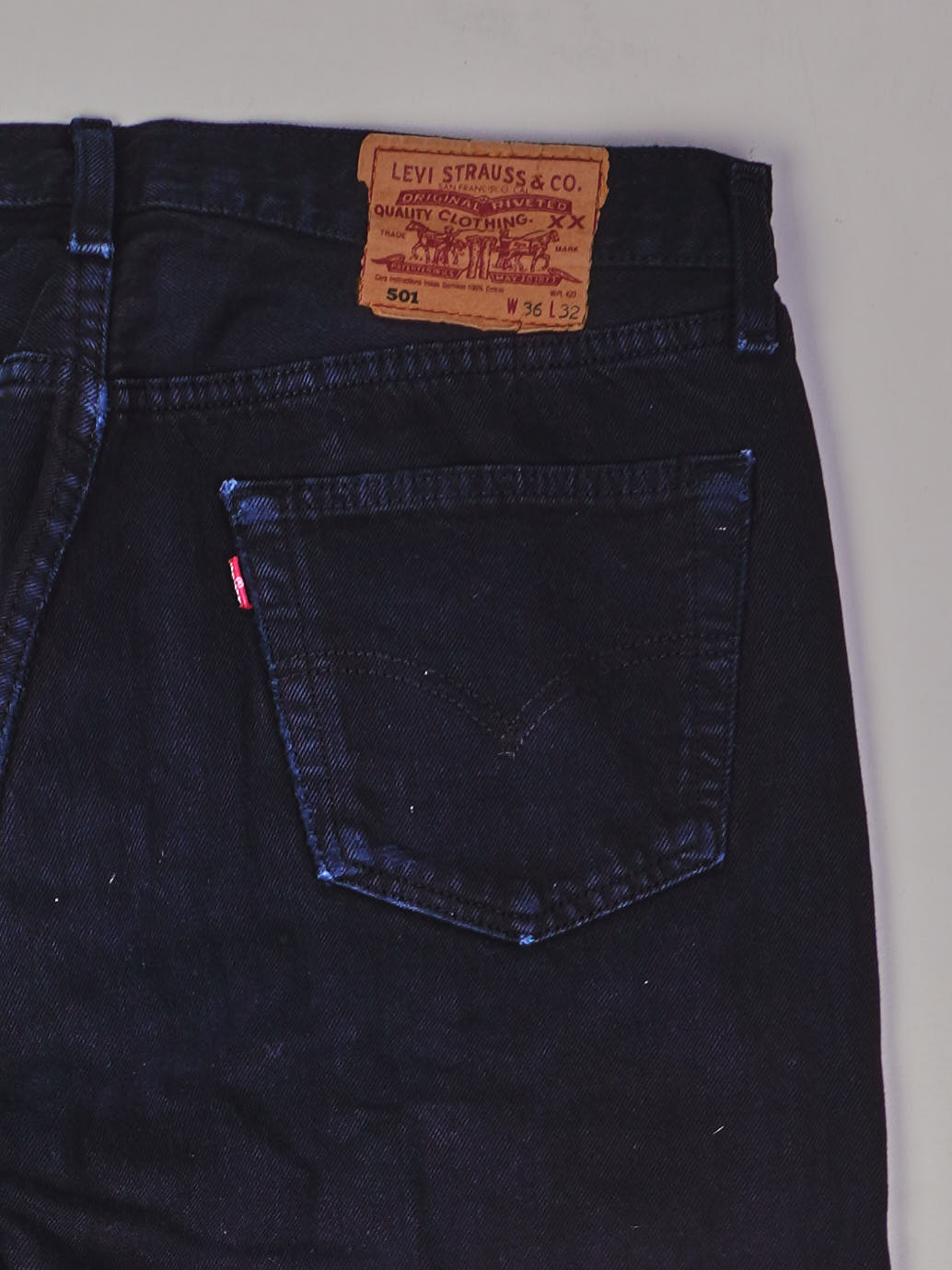 Levis 501 Straight Leg Jeans (W34)