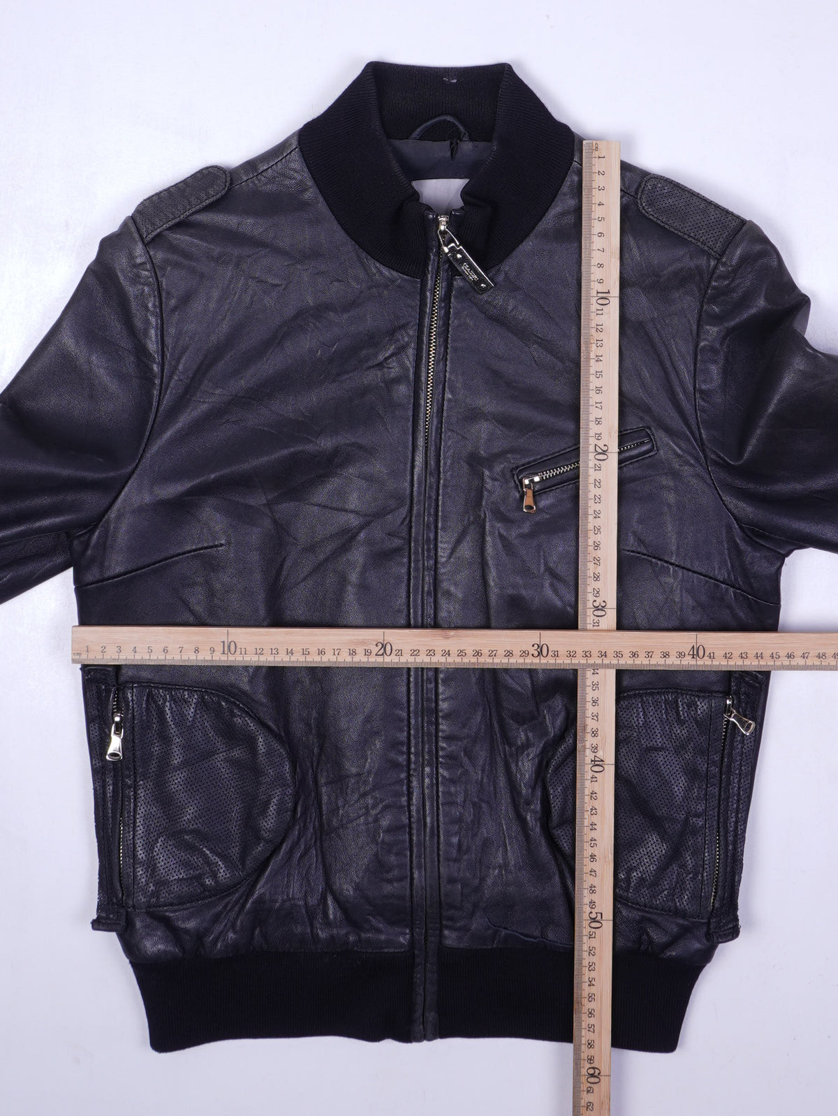 Vintage Lederjacke (S)