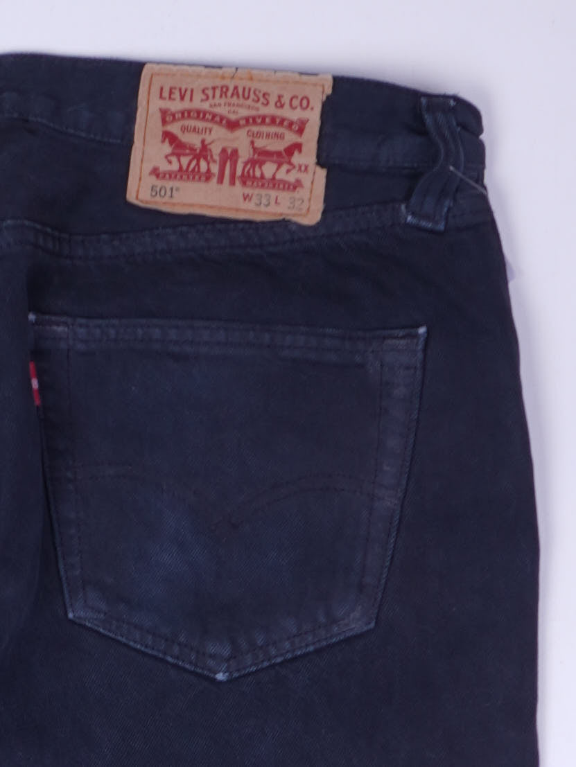 Levis 501 Straight Leg Jeans (W33)