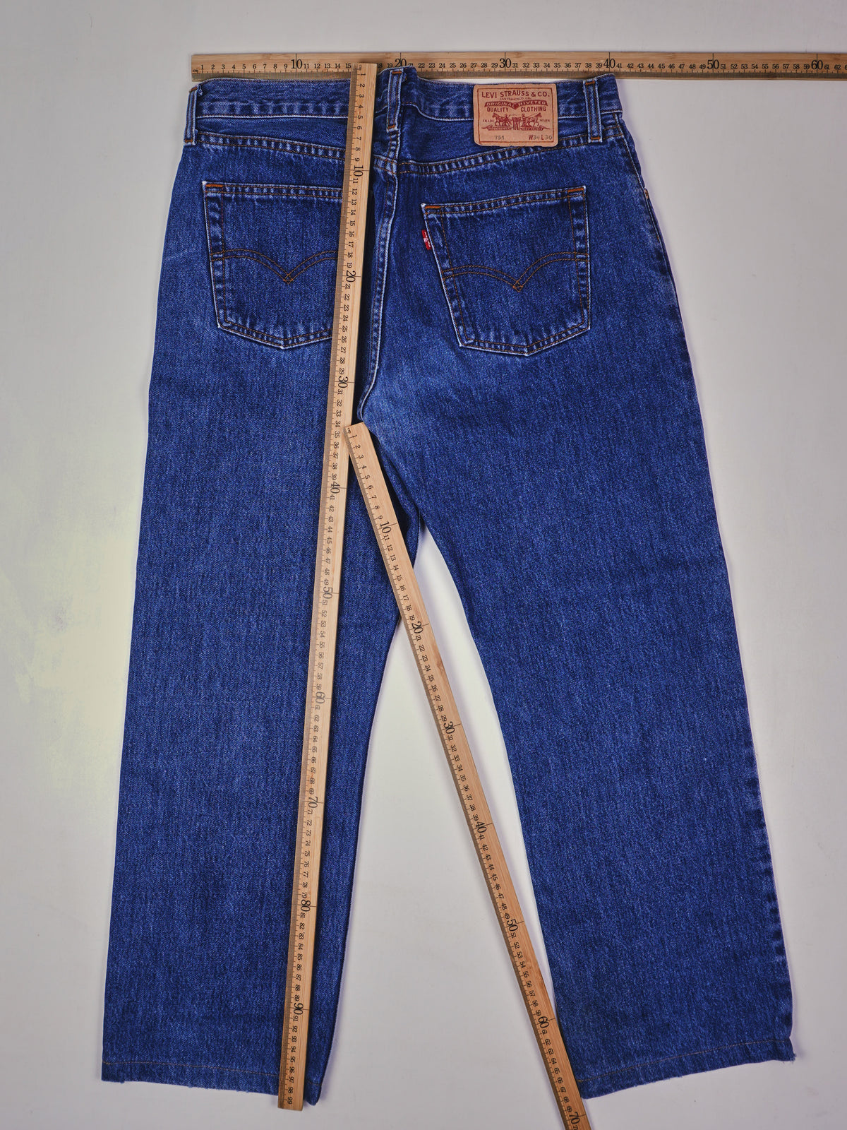 Levis 751 Straight Leg Jeans (W34)