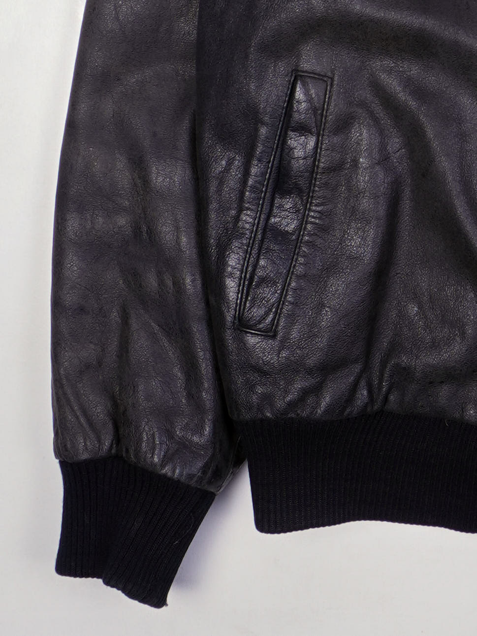 Vintage Lederjacke (M)