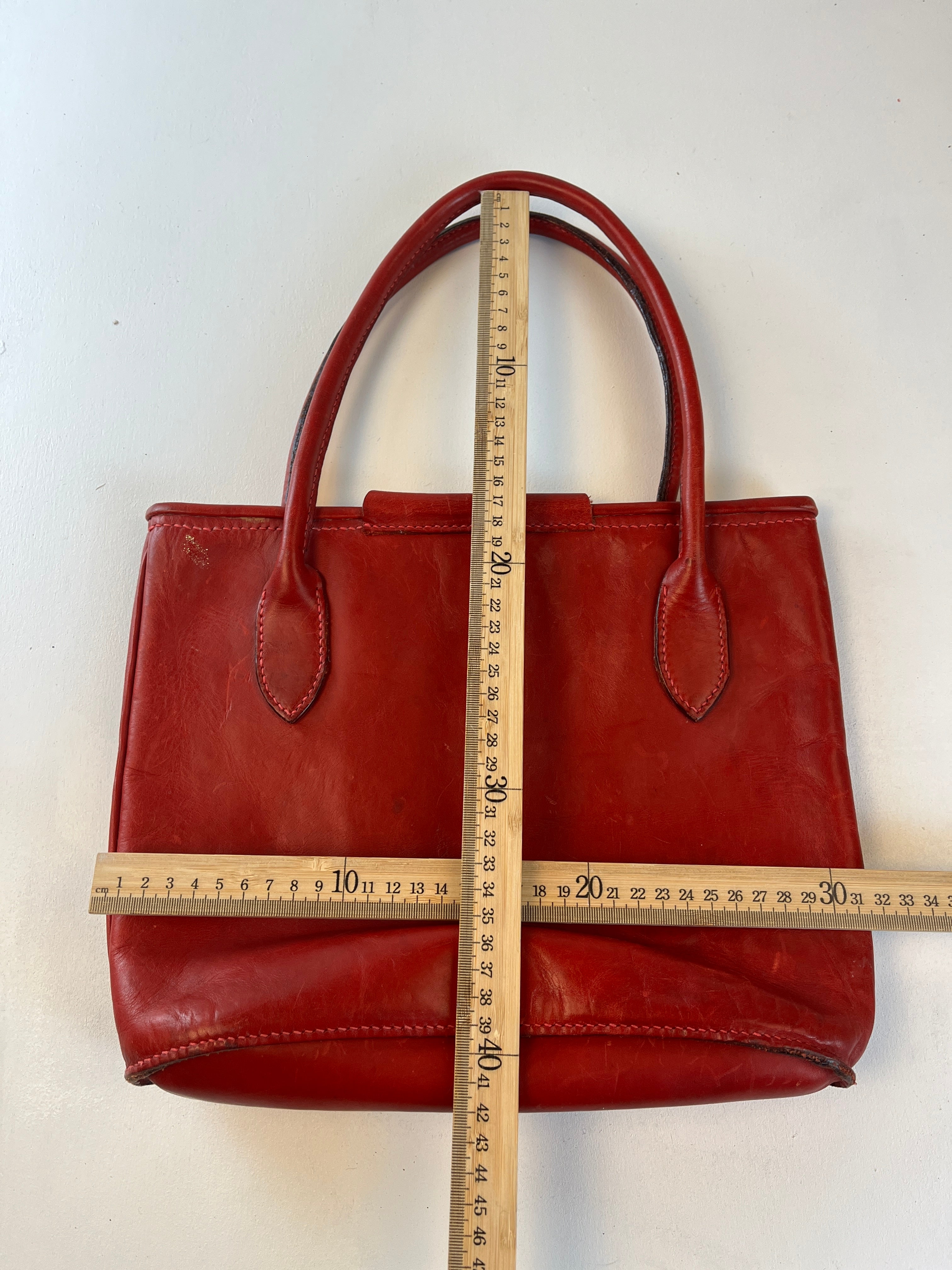 Vintage Tasche Rot