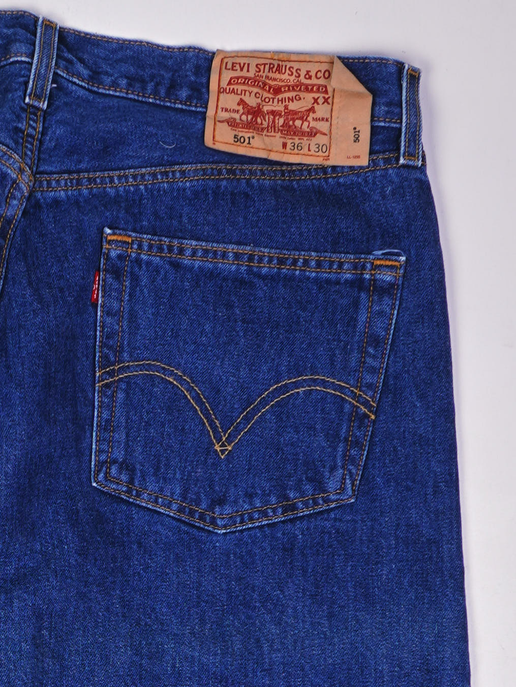 Levis 501 Straight Leg Jeans (W36)