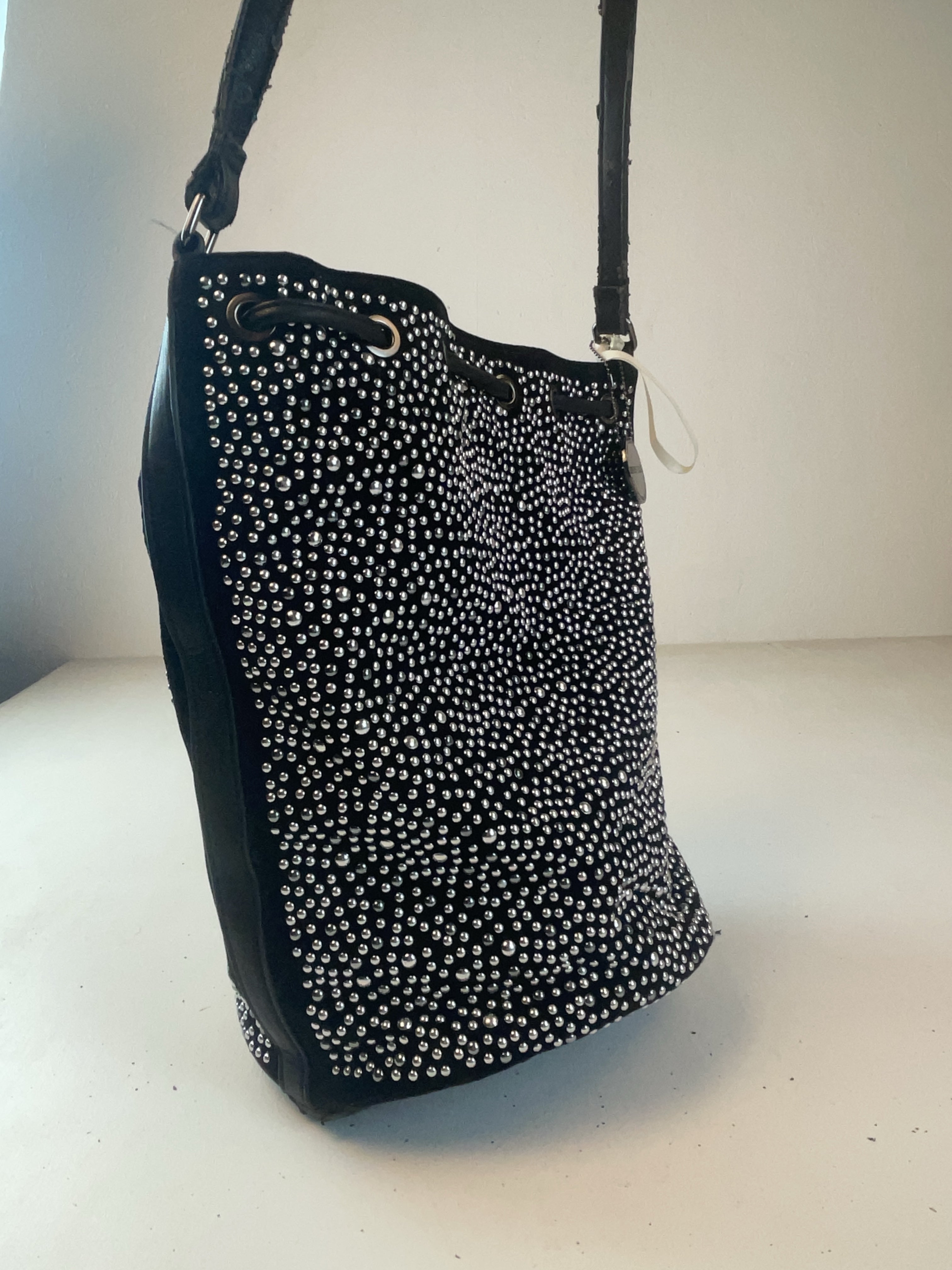 Nieten Beutel Tasche Schwarz Y2k