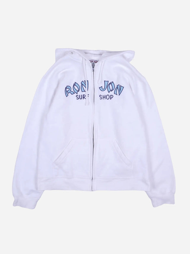 Vintage Ron Jon Surf Zip Hoodie (XS)