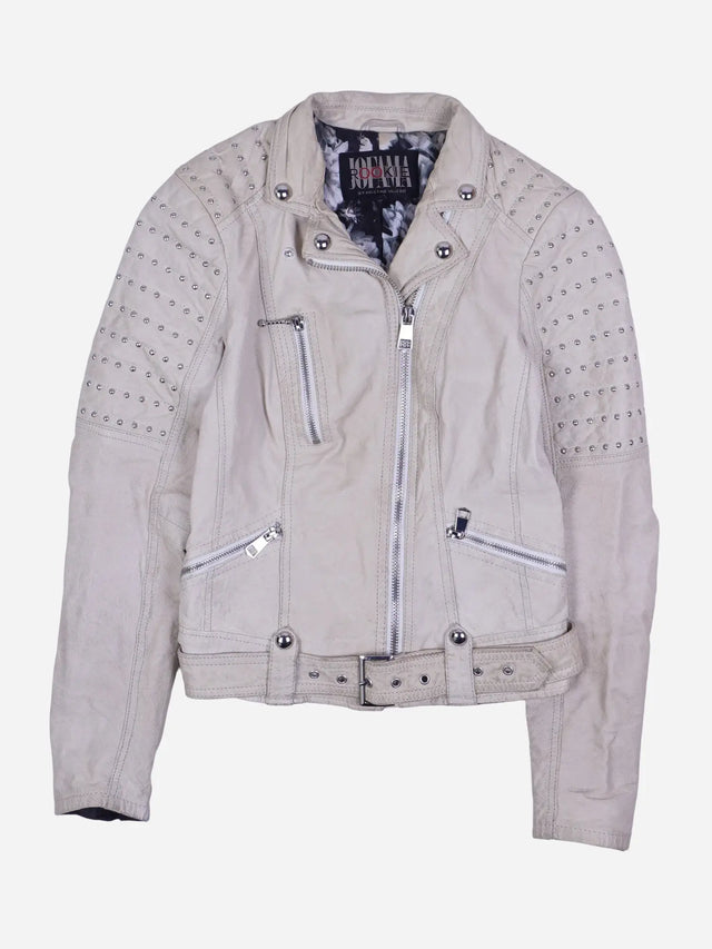 Vintage Lederjacke (S)