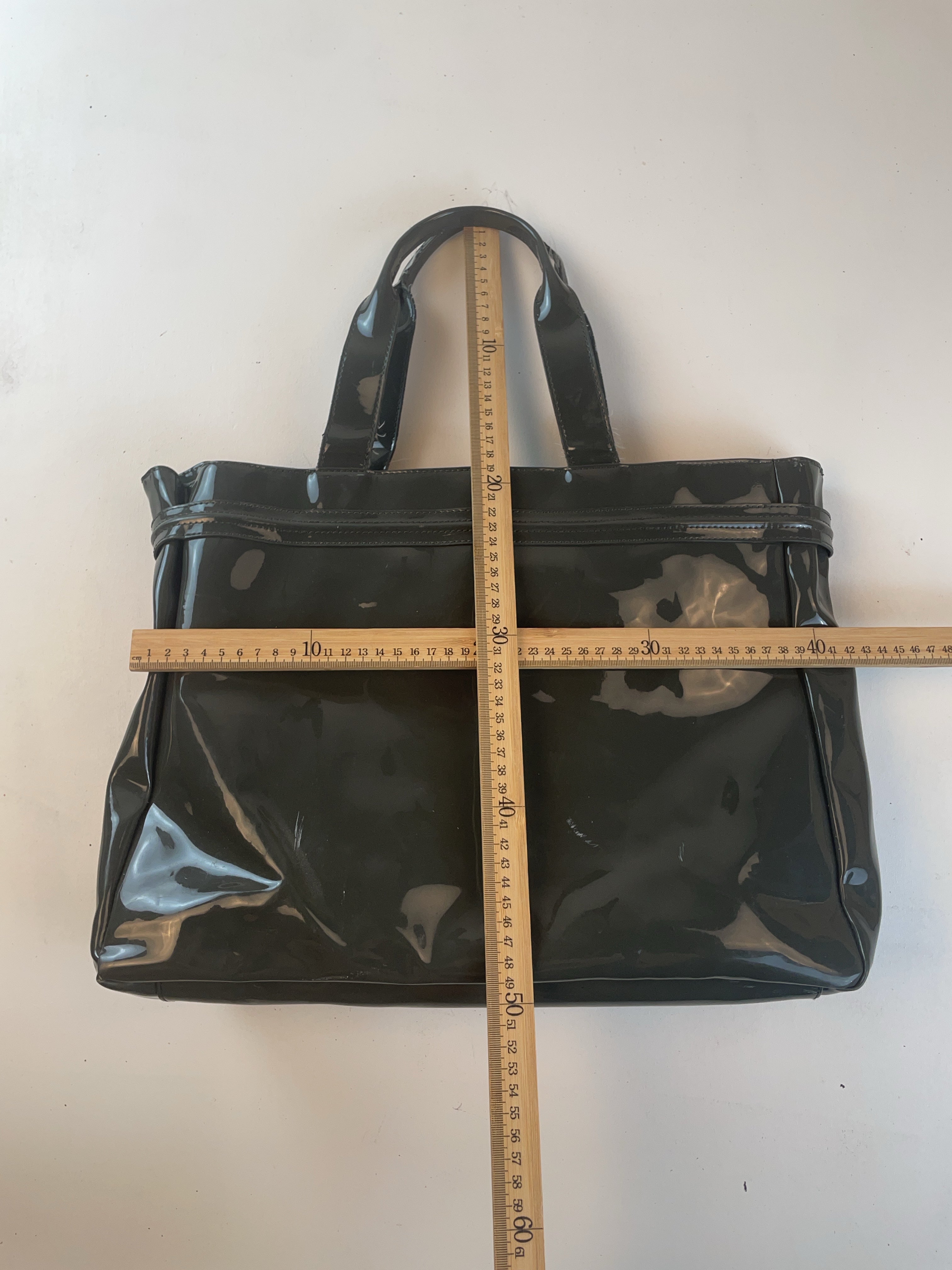 Aj Shopper Tasche Schwarz Y2k