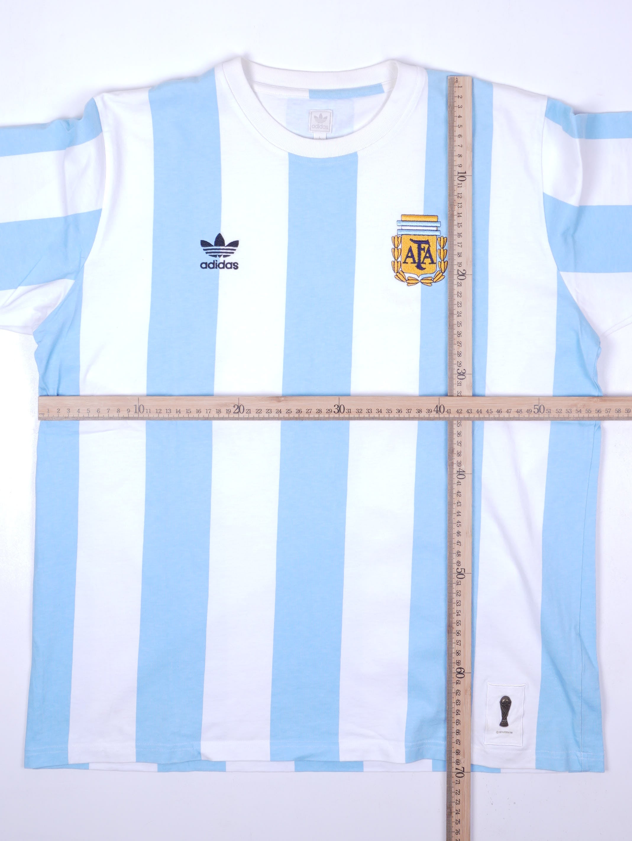 Adidas Argentinien 1974 Heim Trikot (L)