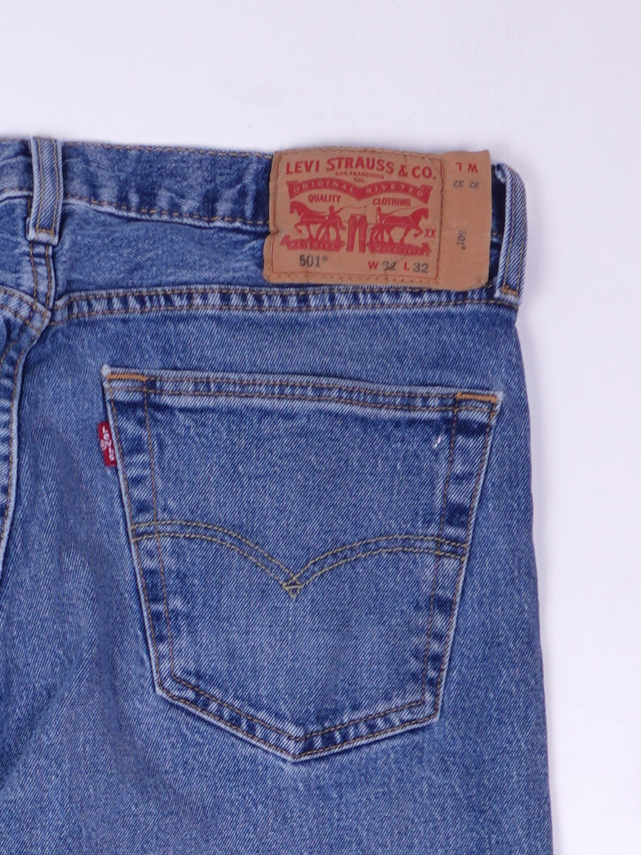 Levis 501 Straight Leg Jeans (W32)