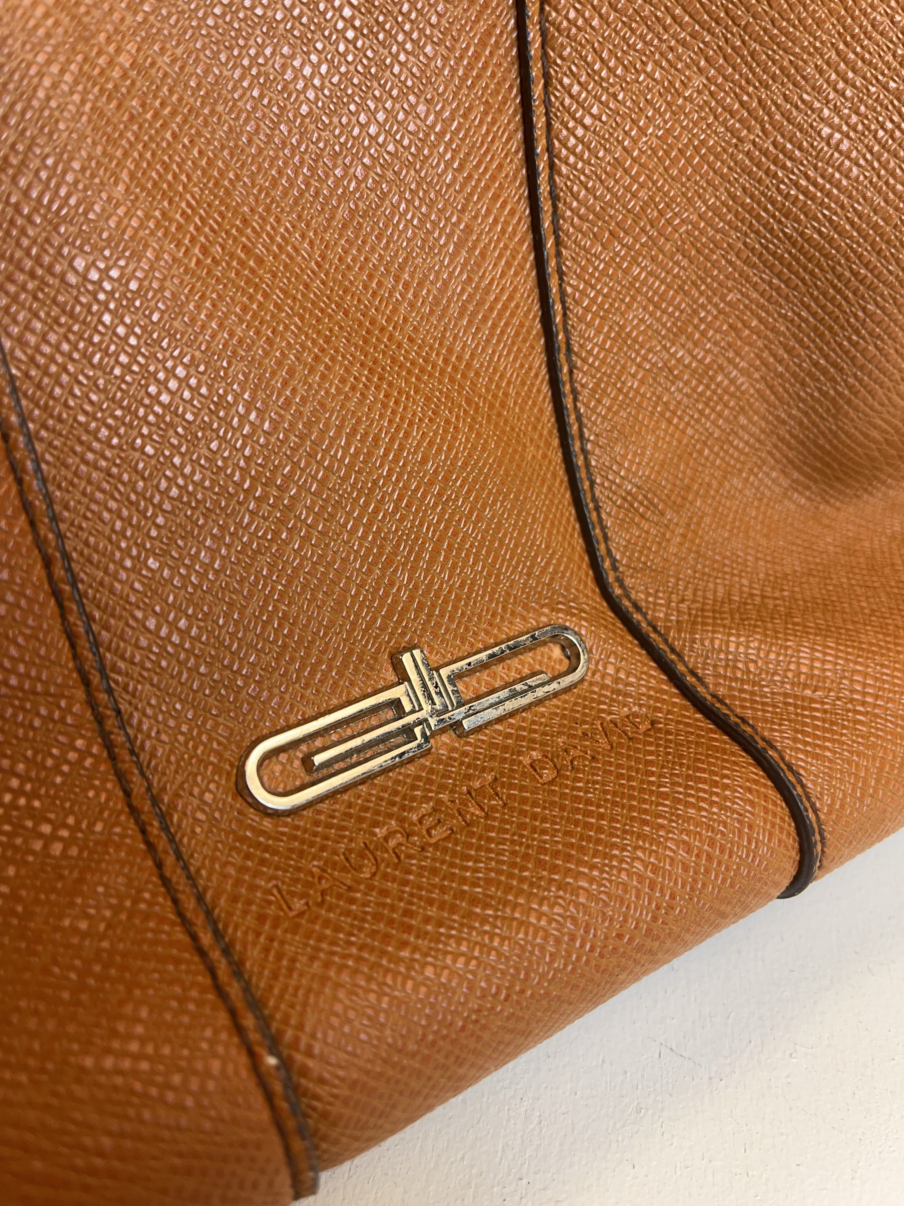 90s Office Tasche Braun