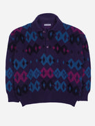 Vintage Half Button Sweater (M)