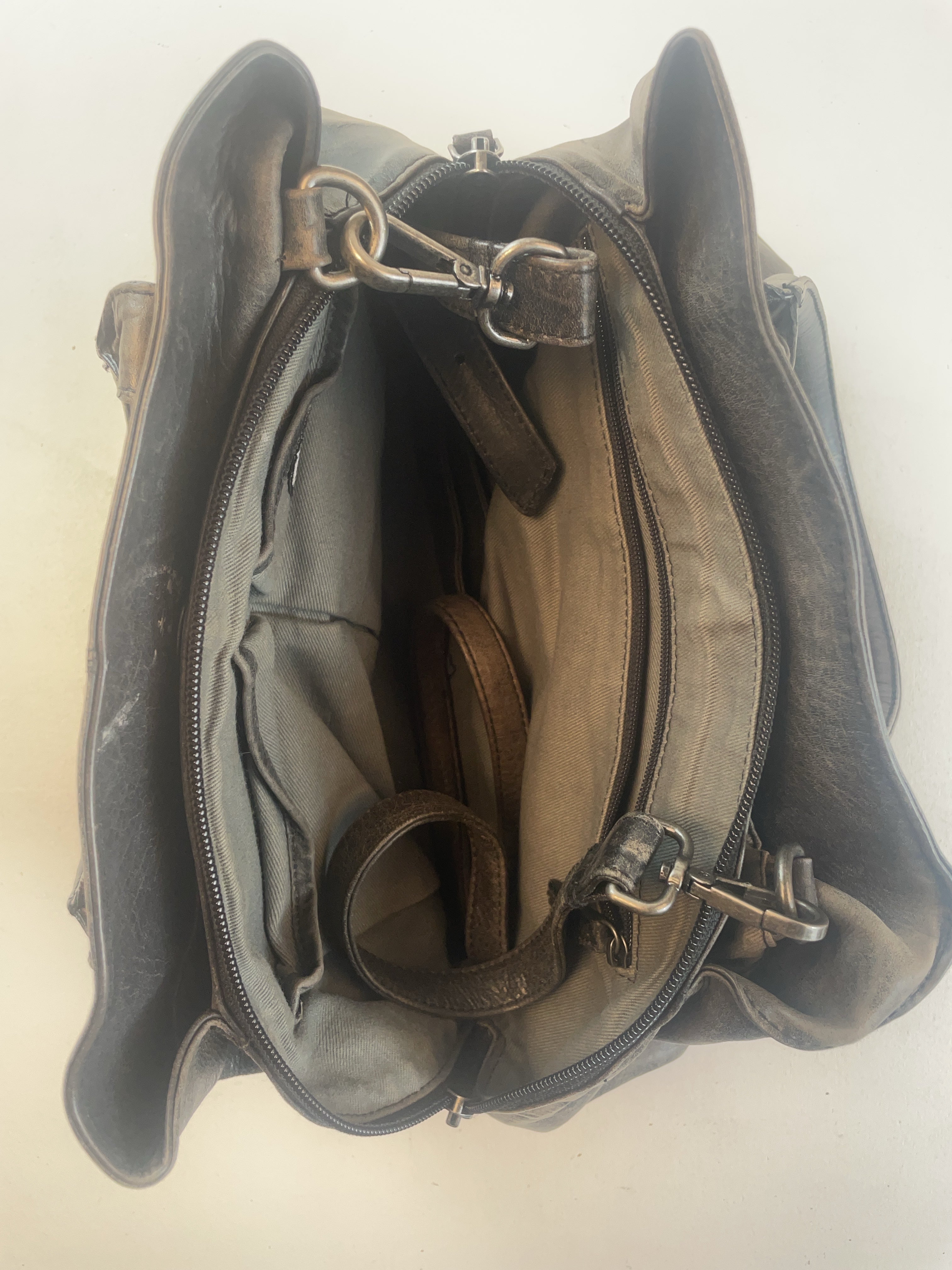 Paul&marius Shopper Tasche Braun Y2k