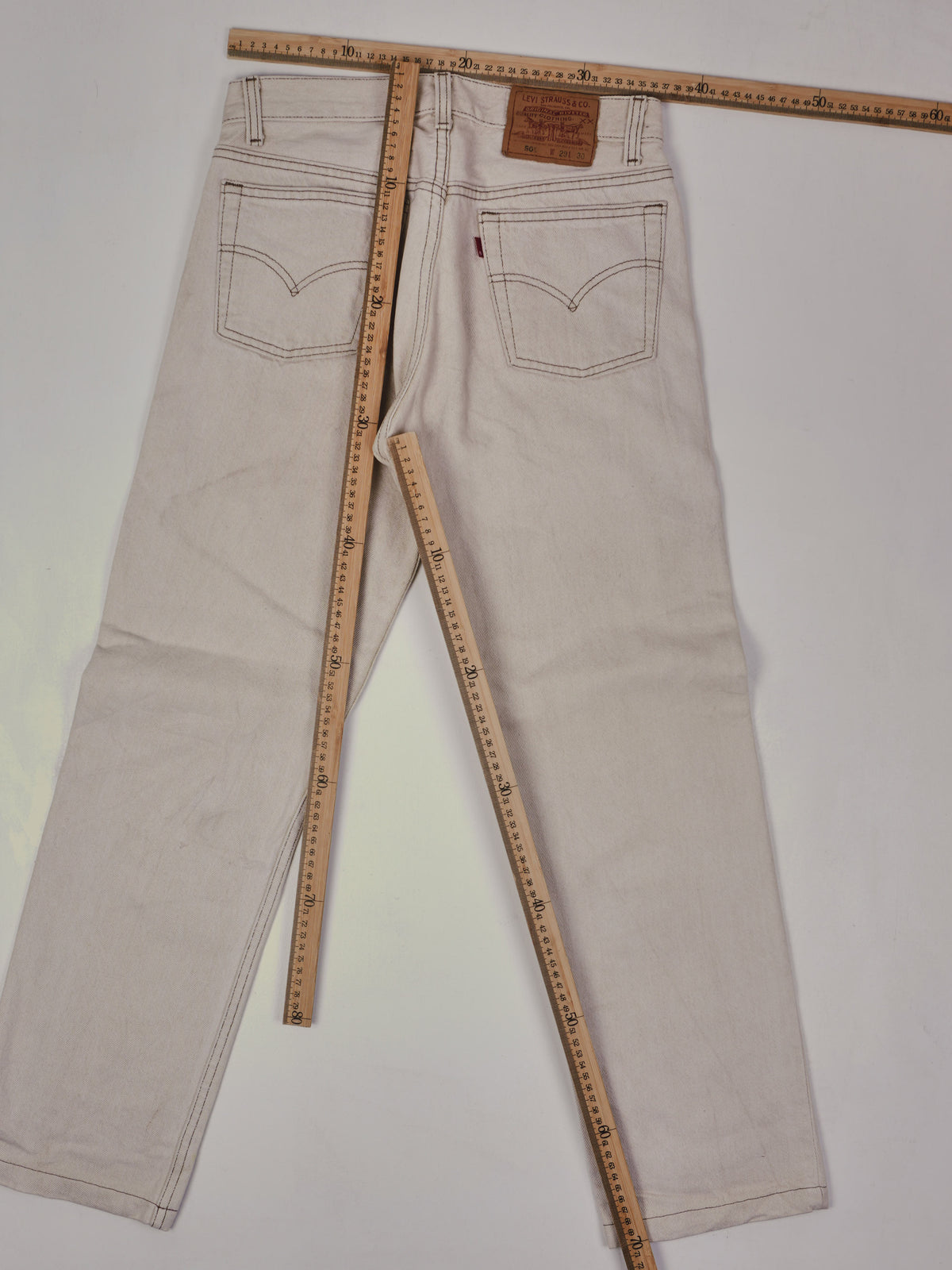 Levis 501 Straight Leg Jeans (W29)