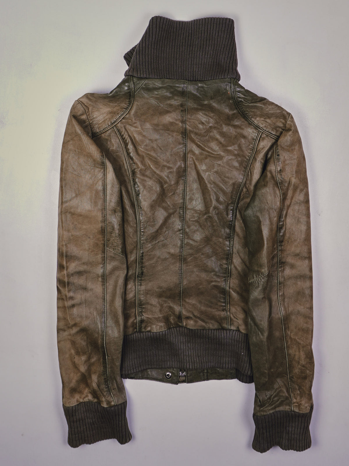Vintage Lederjacke (S)