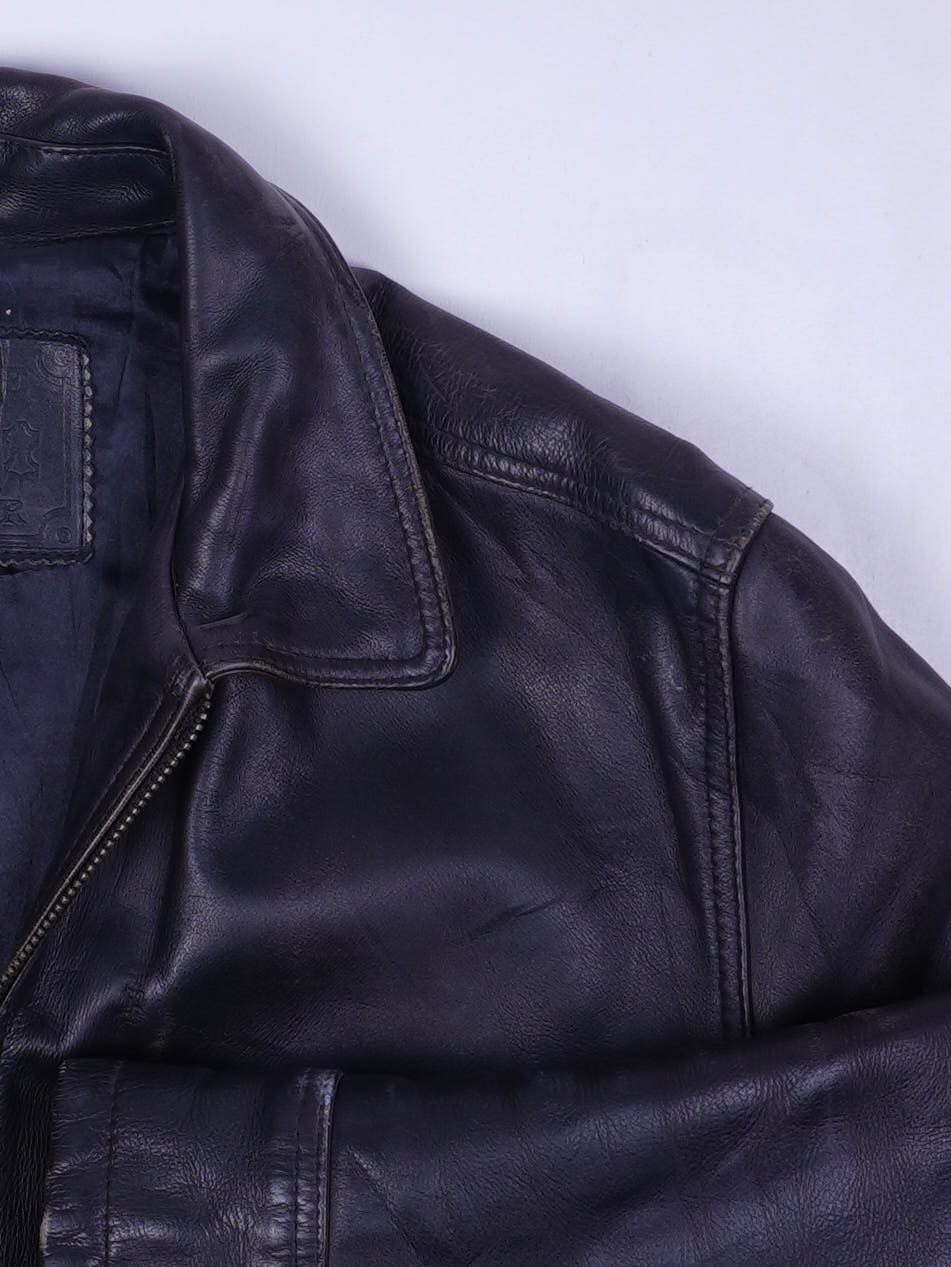 Vintage Lederjacke (L)