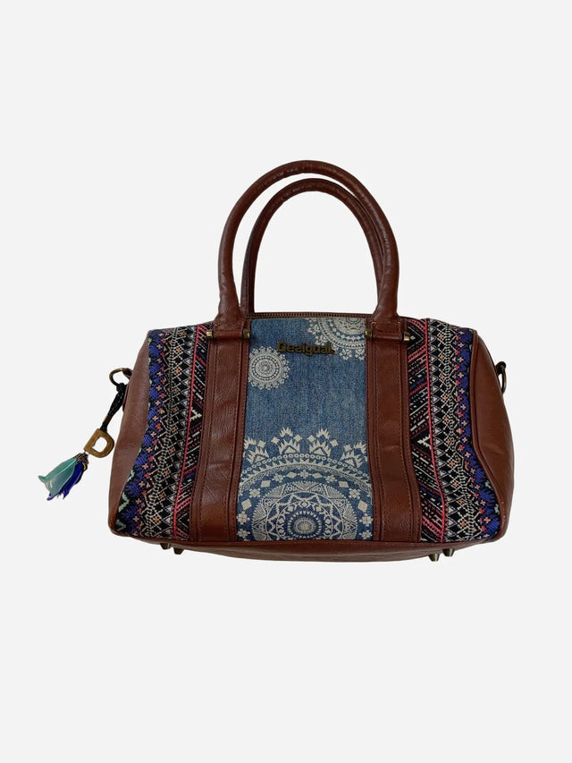 Desigual Bowling Tasche Braun Y2k