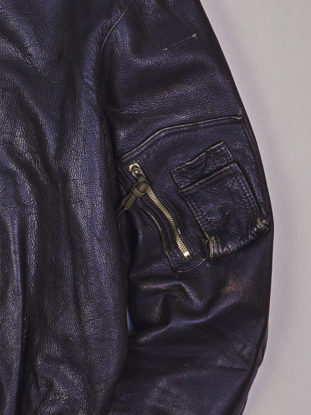 Vintage Lederjacke (M)
