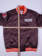 Mitchell & Ness Cleveland Browns College Jacke (L)