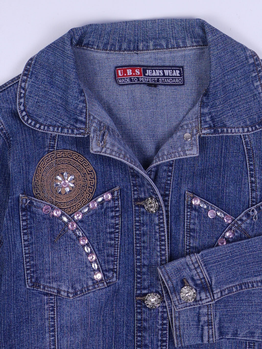 Vintage Jeans Jacke (S)