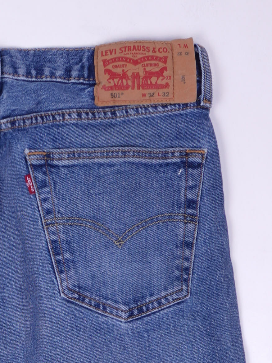 Levis 501 Straight Leg Jeans (W40)