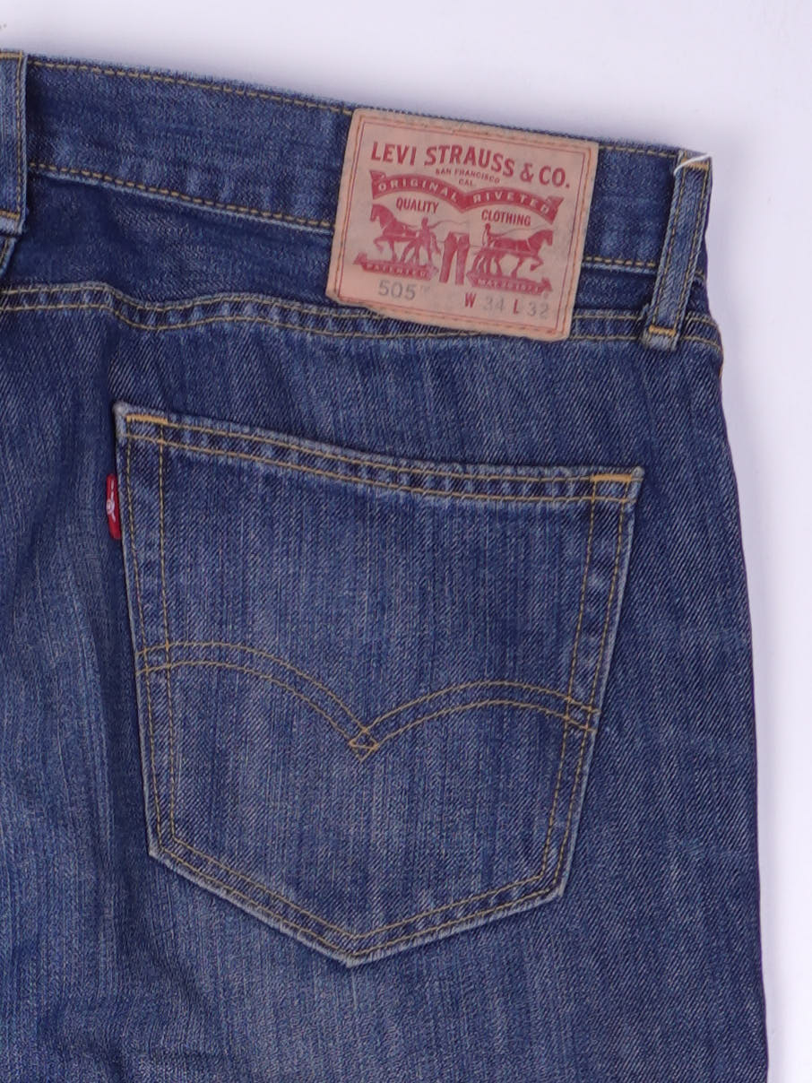Levis 505 Straight Leg Jeans (W36)