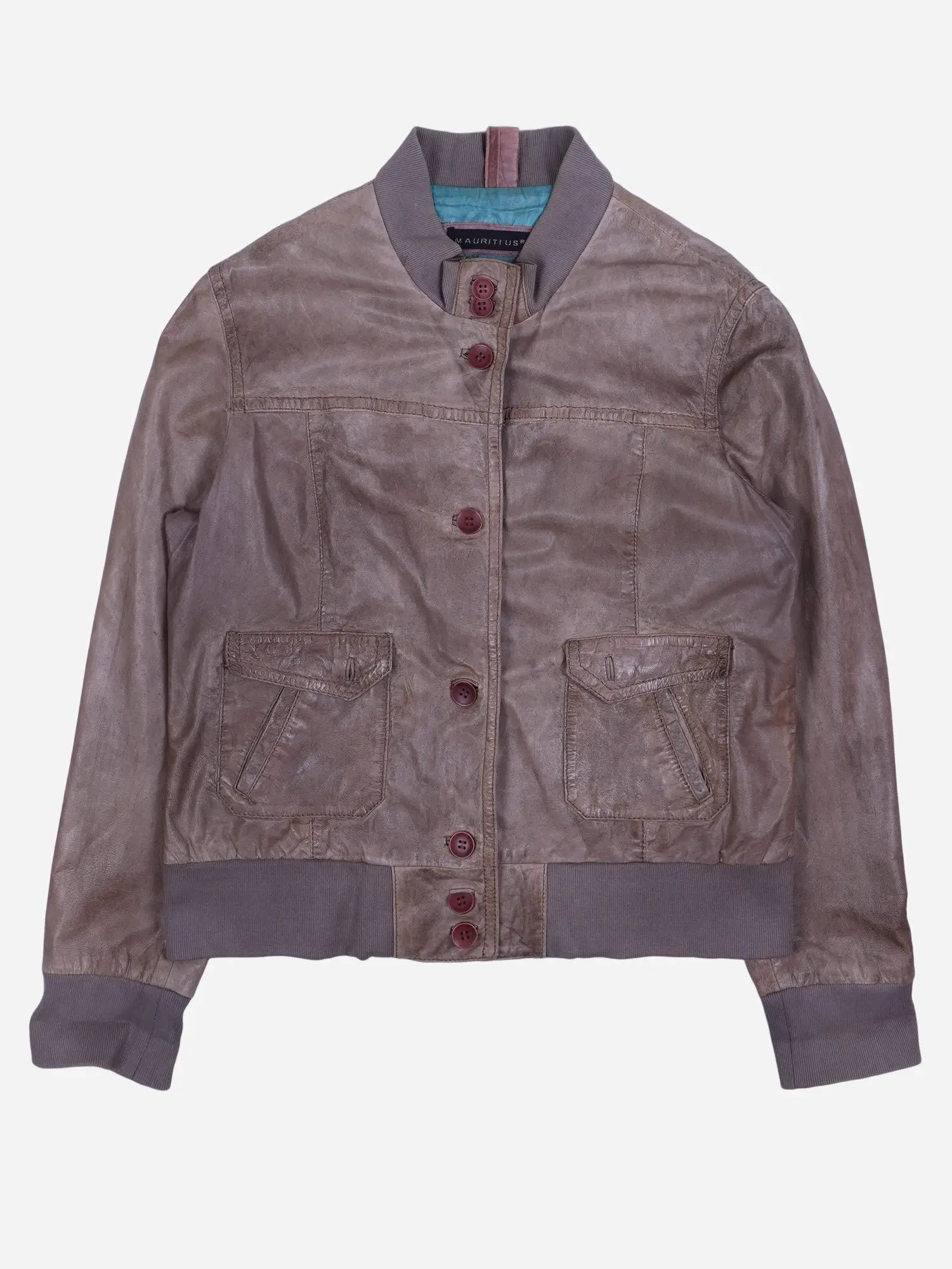 Vintage Lederjacke (S)