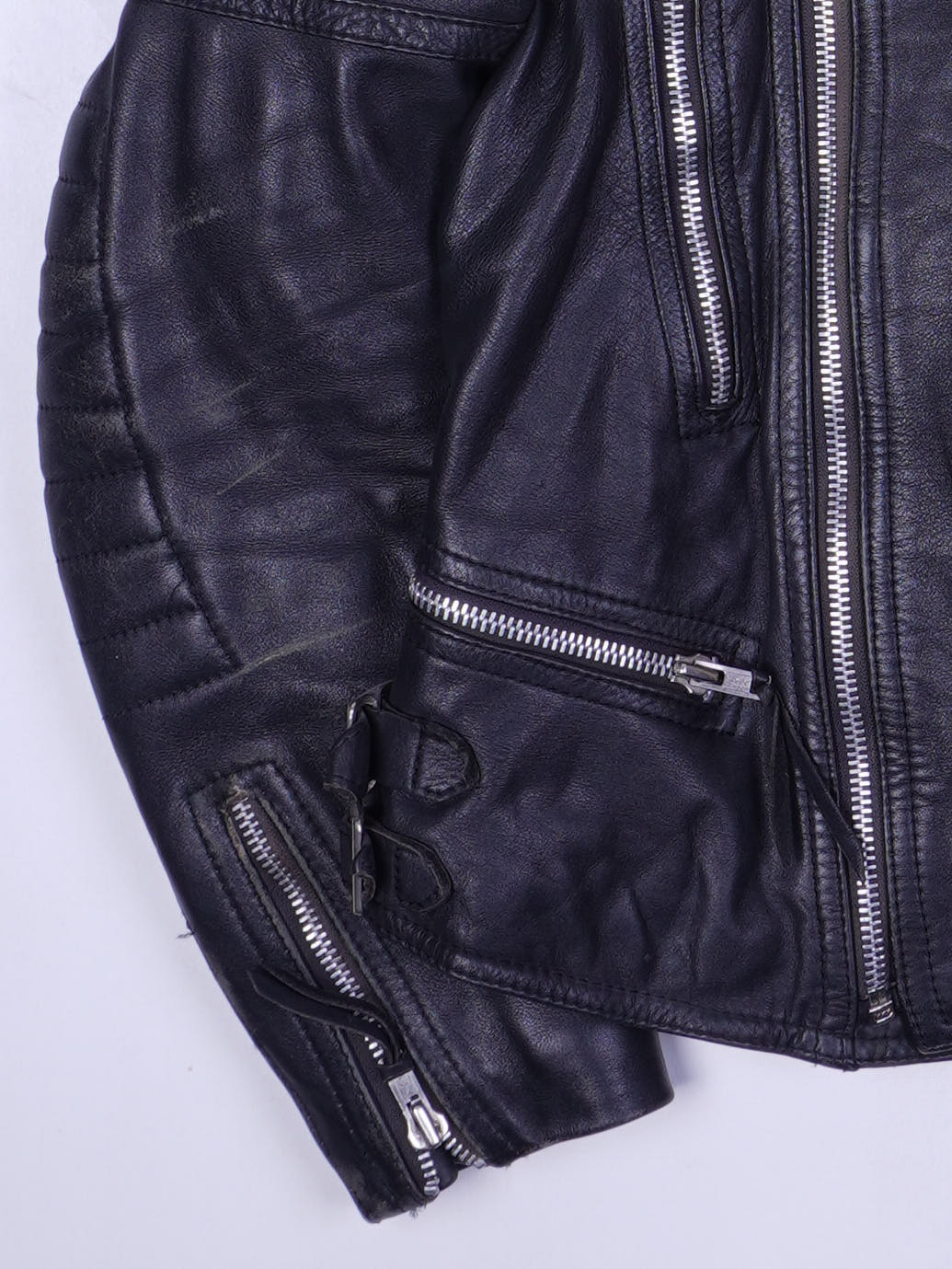 Vintage Lederjacke (M)