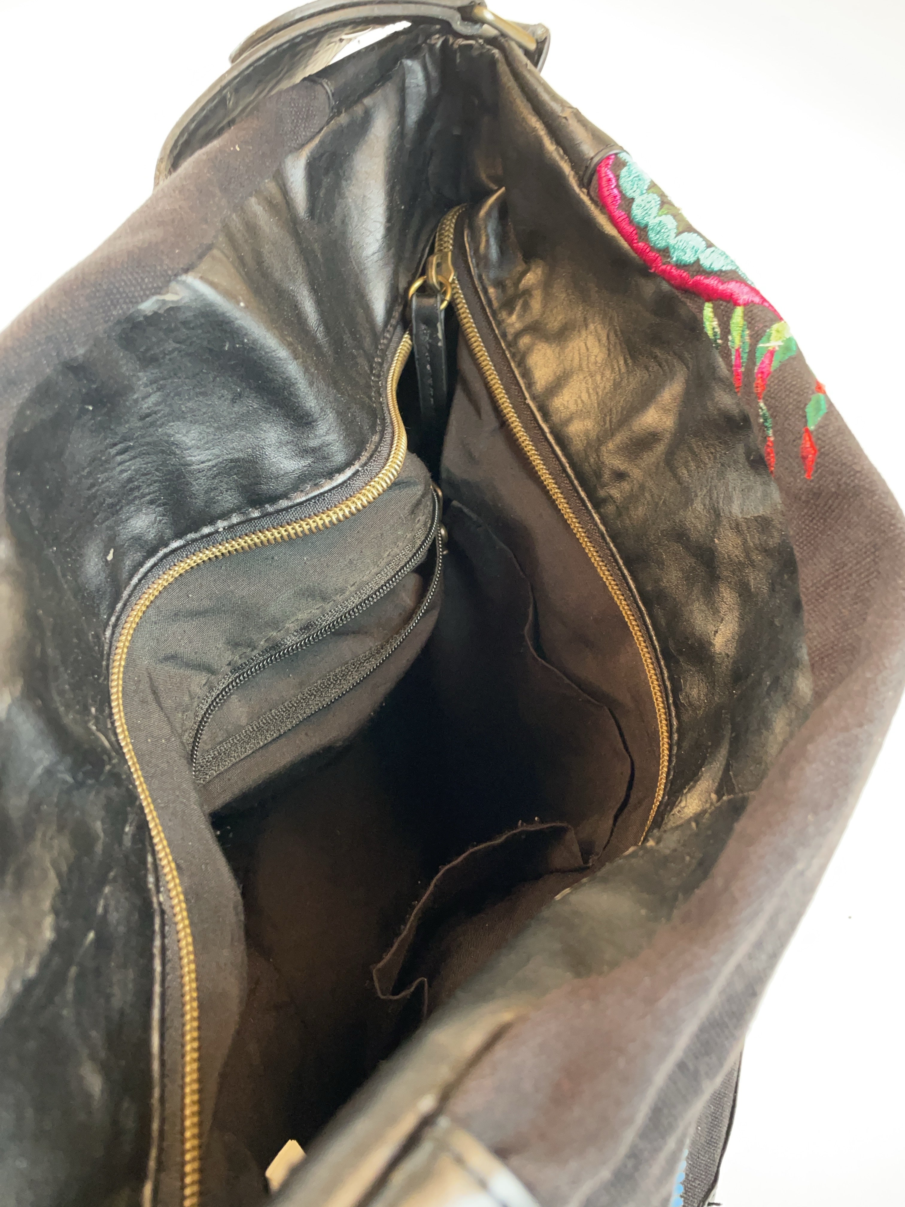Desigual Schulter Tasche Schwarz Y2k